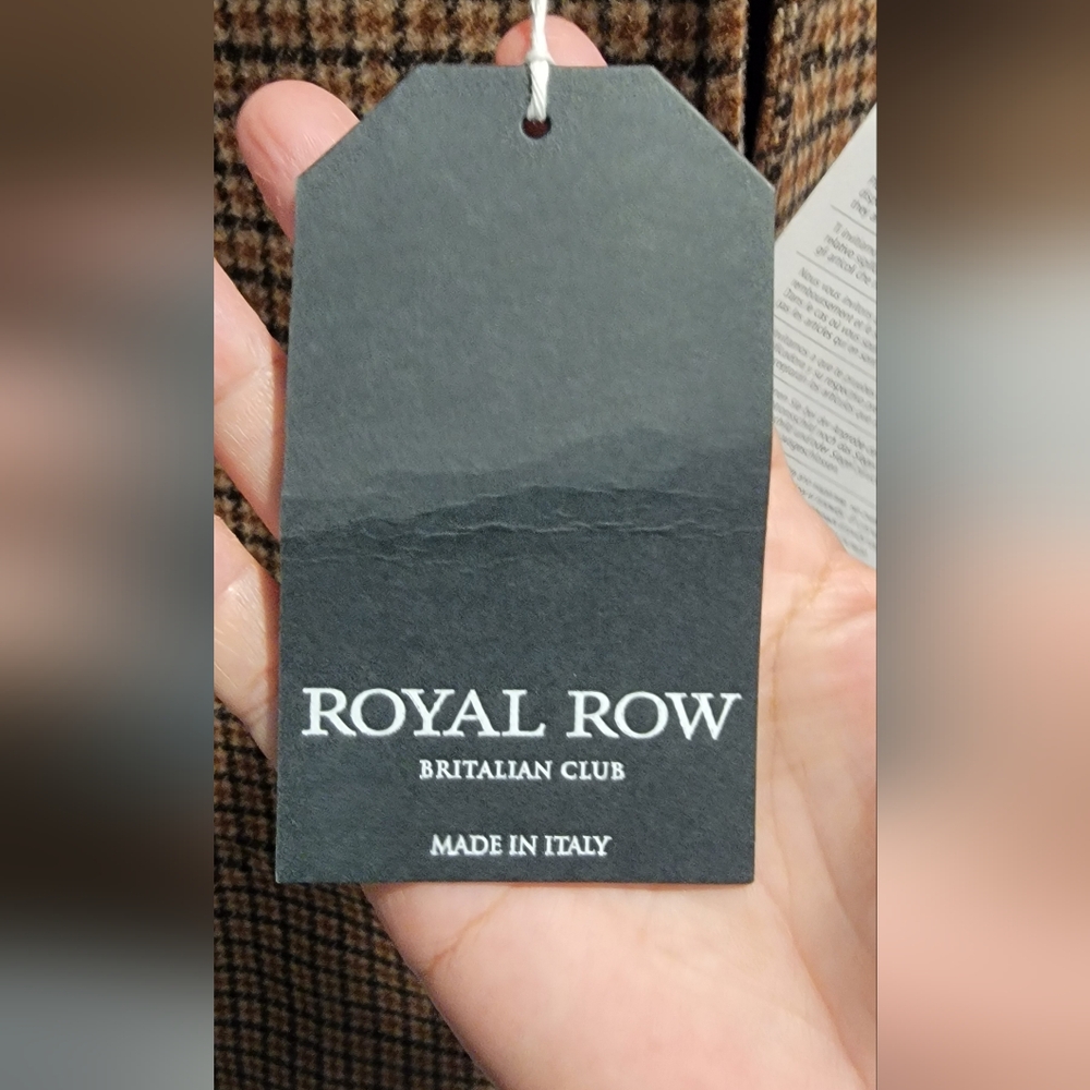 ROYAL ROW Coats In Brown NWT - Picture 9 of 11